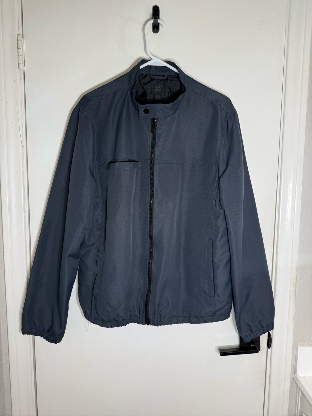 14th & Union Men's Lightweight Zip Bomber Jacket